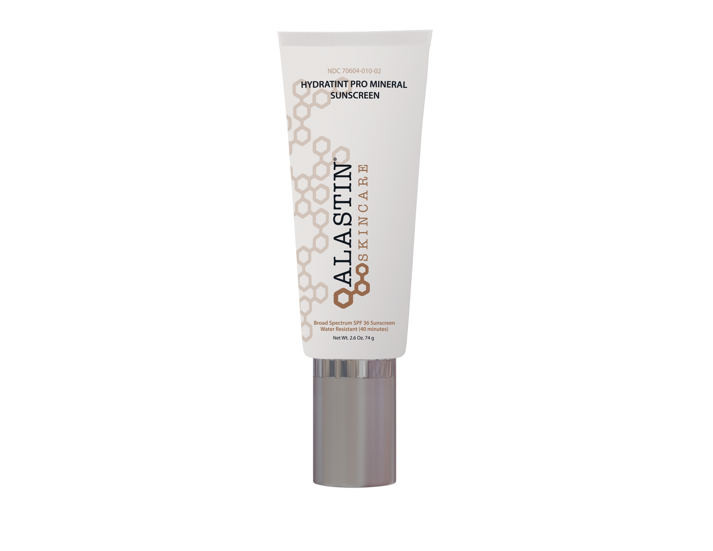 Alastin - A lightweight, all-mineral tinted sunscreen offers broad-spectrum UVA/UVB protection at SPF 36