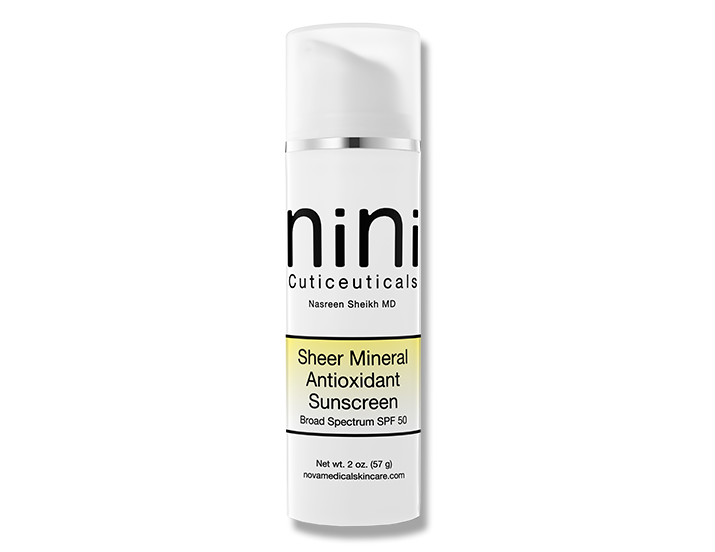 Nini Cuticeuticals Sheer Mineral Antioxidant Sunscreen